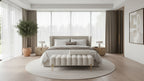 Width Modern End of Bed Bench