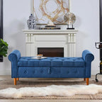 62 Bedroom tufted Button Storage Bench