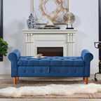 62 Bedroom tufted Button Storage Bench