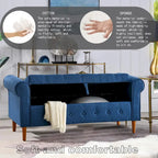 62 Bedroom tufted Button Storage Bench