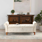 62 Bedroom tufted Button Storage Bench
