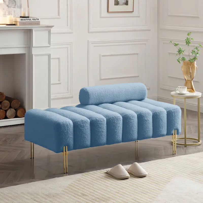 Width Modern End of Bed Bench