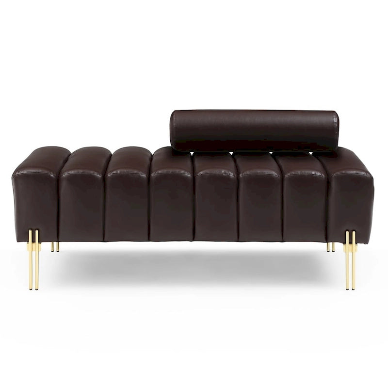 Width Modern End of Bed Bench