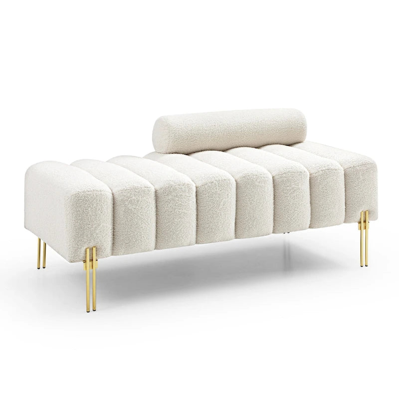Width Modern End of Bed Bench