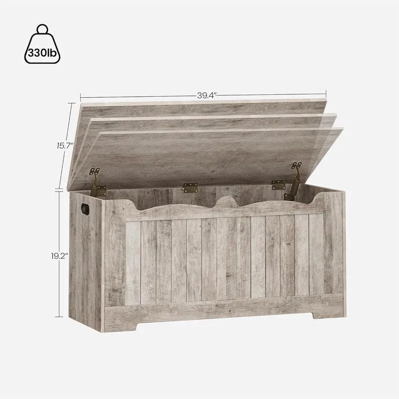 Shoe Bench for Entryway - 15.7D x 39.4W x 19.2H