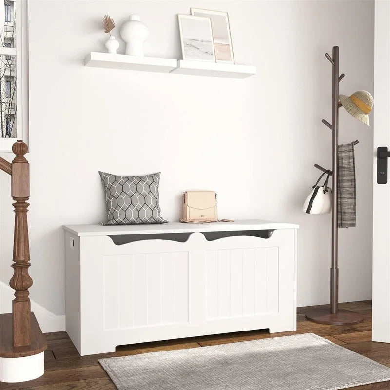 Shoe Bench for Entryway - 15.7D x 39.4W x 19.2H