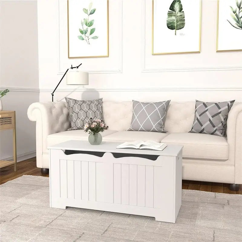 Shoe Bench for Entryway - 15.7D x 39.4W x 19.2H