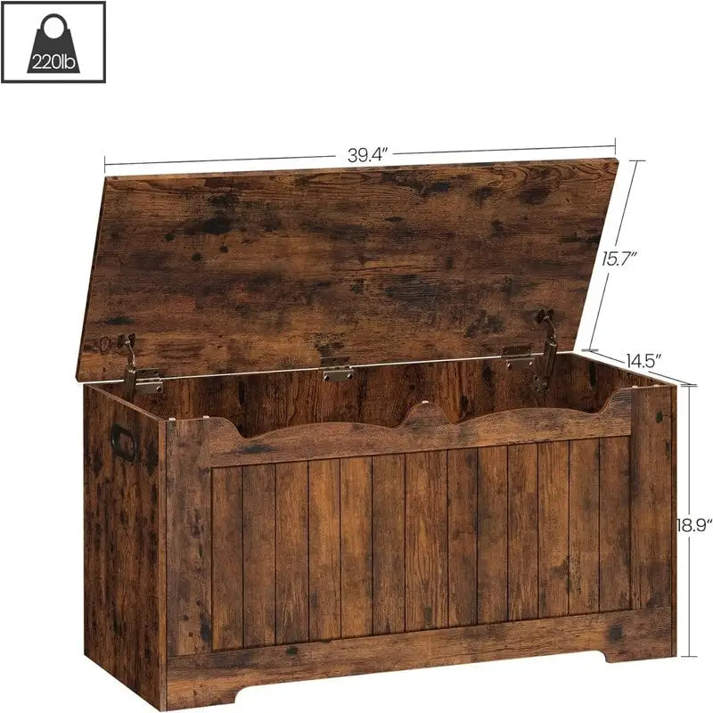 Shoe Bench for Entryway - 15.7D x 39.4W x 19.2H