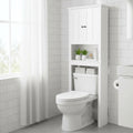 Merax Bathroom Wooden Over-The-Toilet with Adjustable Shelf