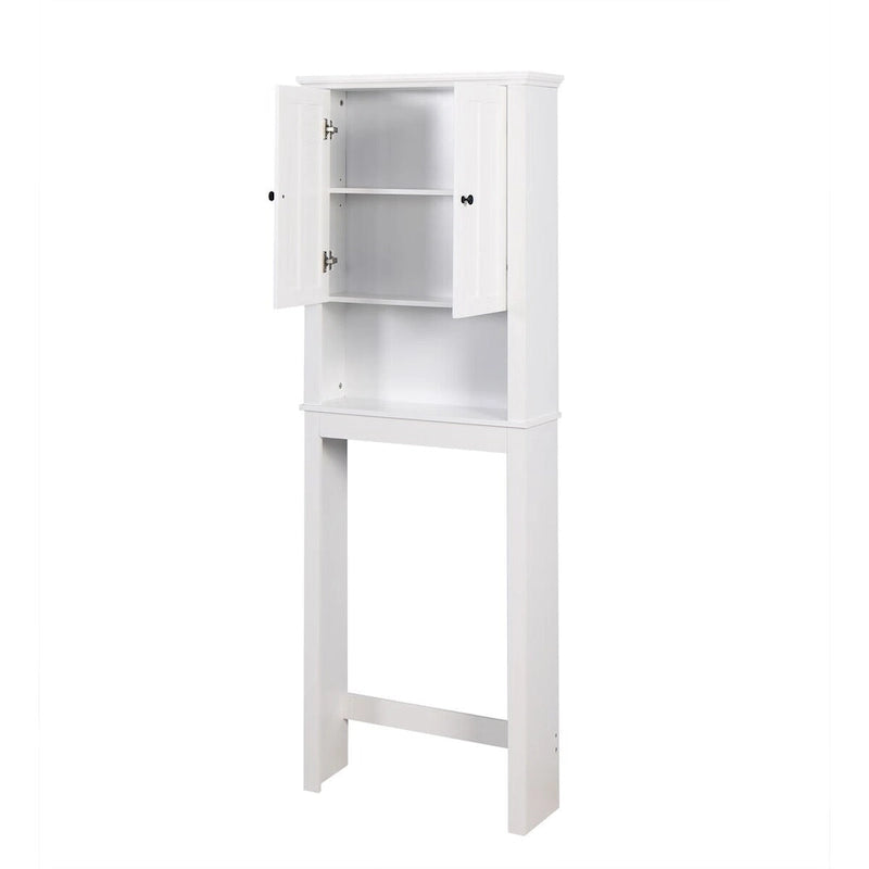 Bathroom Wooden Over-The-Toilet with Adjustable Shelf