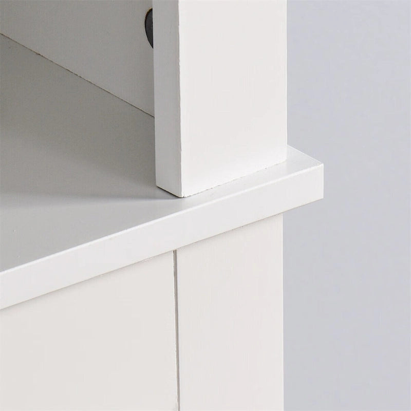 Bathroom Wooden Over-The-Toilet with Adjustable Shelf