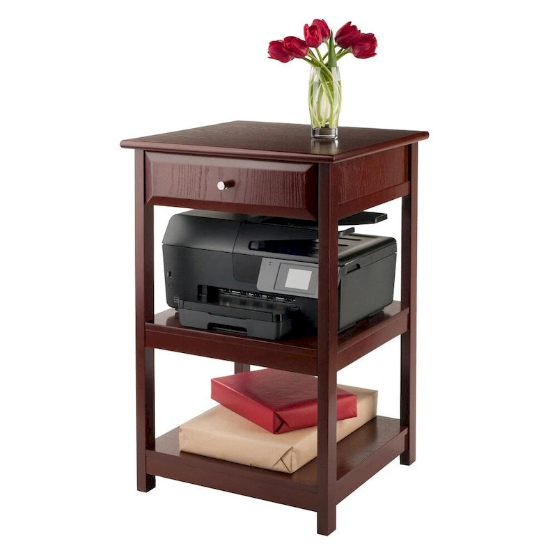 Walnut Printer Table