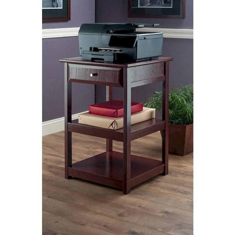 Walnut Printer Table