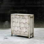 Smoked Ivory Console Cabinet