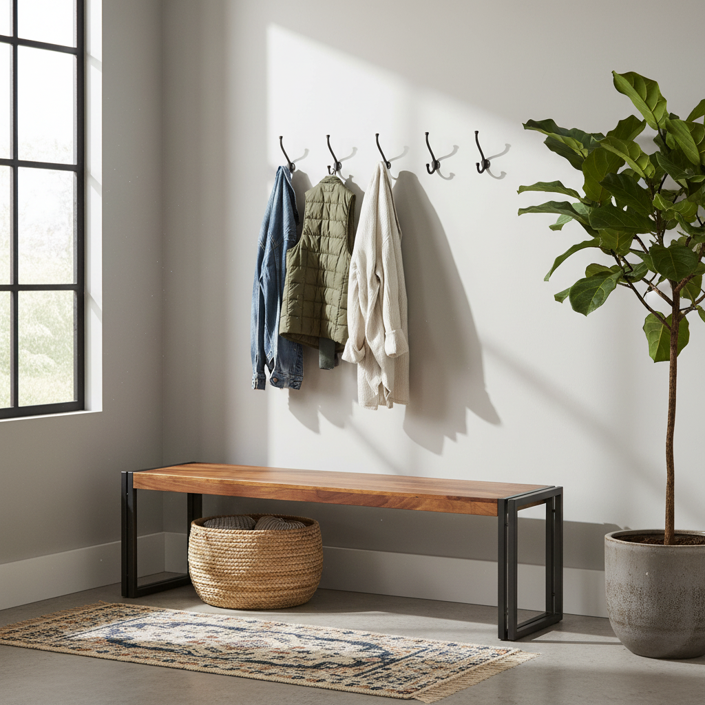 Sheesham Wood Bench
