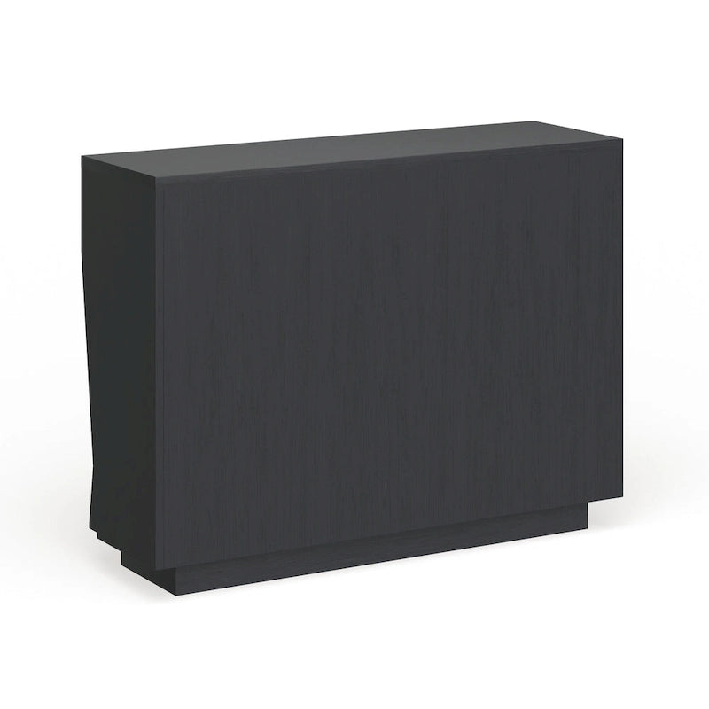 Contemporary Black 47-inch 4-shelf Dining Buffet