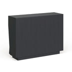 Contemporary Black 47-inch 4-shelf Dining Buffet