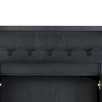 Contemporary Black 47-inch 4-shelf Dining Buffet