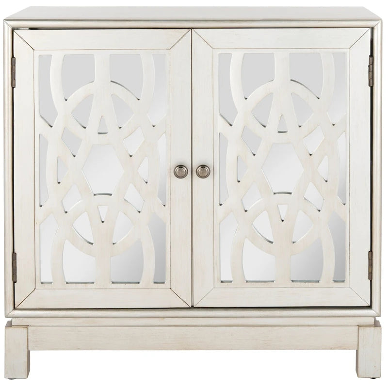 2-Door Nickel Storage Chest - 32Wx16Dx33H