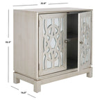 2-Door Nickel Storage Chest - 32Wx16Dx33H