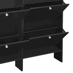 Classic Multifunctional Freestanding Tall Shoe Storage Cabinet