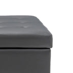 Modern Stylish Upholstered Storage Bench with Flip Top