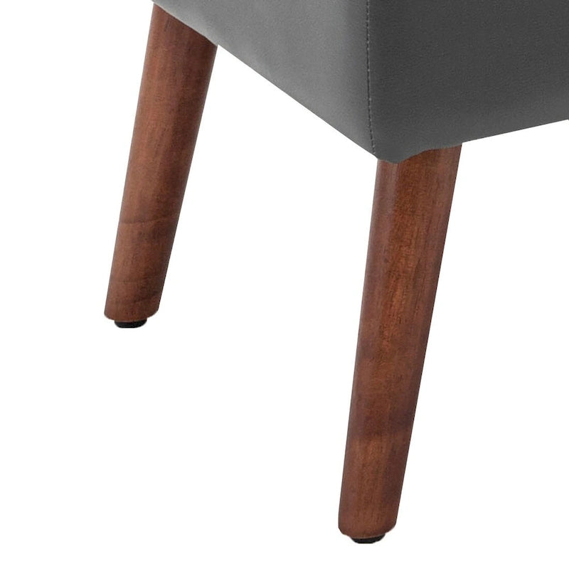 Modern Stylish Upholstered Storage Bench with Flip Top