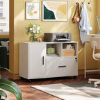 1-Drawer Wood Lateral Filing Cabinet - 15.8D x 36.6W x 25H
