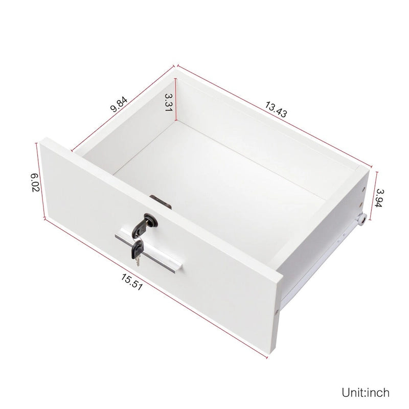 15.67 in. W x 70.87 in. H MDF Freestanding Linen Cabinet with Multi-layer Storage