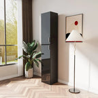 Freestanding Cabinet with Inadjustable Shelves - 13.78*11.50*74.80