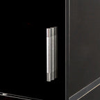 Freestanding Cabinet with Inadjustable Shelves - 13.78*11.50*74.80