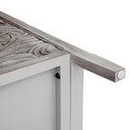 Light Grey 30.71 in. H Storage Cabinet with Shelves - 31.50 x 14.97