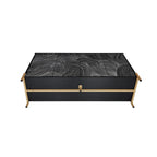 Carved 4 Door Sideboard, Sideboard Buffet Cabinet With Storage, Storage Cabinet with Adjustable Shelf for Living room